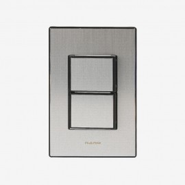 나노 AL 아트2 블랙 2구 스위치