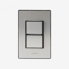 나노 AL 아트2 블랙 2구 스위치
