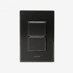 나노 AL 아트2 올블랙 2구 스위치