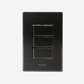 나노 AL 아트2 올블랙 3구 스위치
