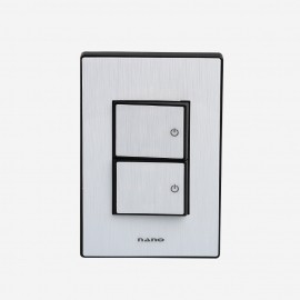 나노 아트2 블랙 2구 스위치