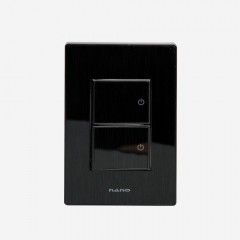 나노 아트2 올블랙 2구 스위치