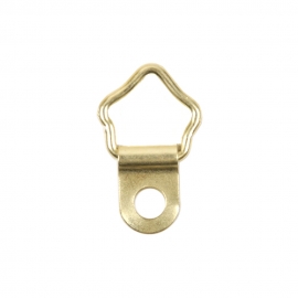 별모양 액자고리 금색 (15x23mm) 1000개/봉