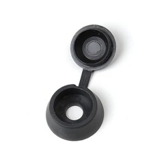 대량 메가타이 PVC 볼트캡 블랙 1봉